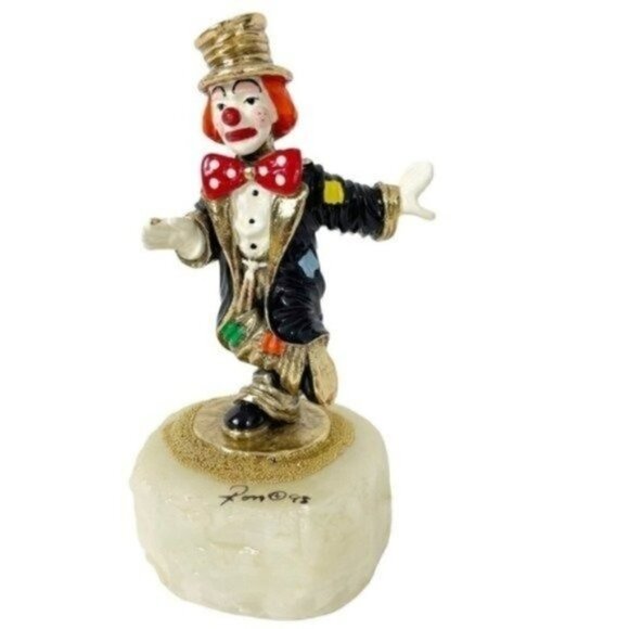RON Lee figurine Chip off Old Block Clown Hobo 95 - Picture 1 of 13